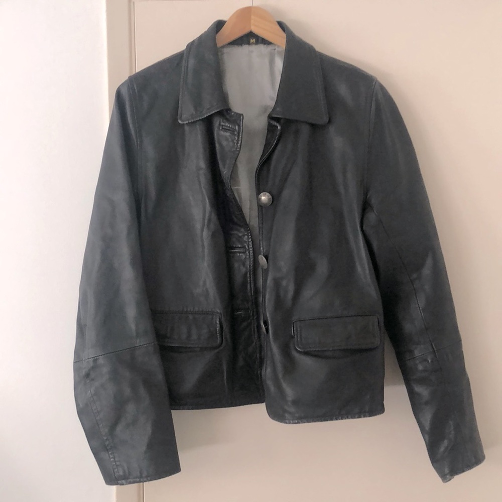 Leather jacket